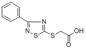 CAS 登录号：32991-48-3， 2-[(3-苯基-1,2,4-噻二唑-5-基)硫基]乙酸
