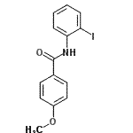 CAS 登录号：329939-01-7， N-(2-碘苯基)-4-甲氧基苯甲酰胺