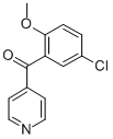 CAS#: 329947-10-6, (5-Chloro-2-Methoxyphenyl)-4-Pyridinyl-Methanone