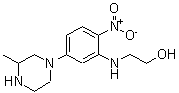 CAS#: 330177-51-0, 2-{[5-(3-Methyl-1-Piperazinyl)-2-Nitrophenyl]Amino}Ethanol