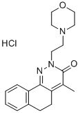 CAS 登录号：33048-49-6， 4-甲基-2-(2-吗啉-4-基乙基)-5,6-二氢苯并[h]噌啉-3-酮盐酸盐