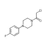 CAS#: 330601-48-4, 2-Chloro-1-[4-(4-Fluorophenyl)-1-Piperazinyl]Ethanone