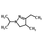 CAS#: 33063-78-4, 3-Ethyl-1-Isopropyl-4-Methyl-4,5-Dihydro-1H-Pyrazole