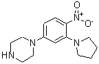 CAS 登录号：330633-83-5， 1-[4-硝基-3-(1-吡咯烷基)苯基]哌嗪