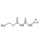 CAS#: 330799-98-9, Ethyl (Cyclopropylcarbamothioyl)Carbamate