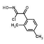 CAS 登录号：33108-91-7， (1Z)-2-(2,4-二甲基苯基)-N-羟基-2-氧代亚氨代乙酰氯化物