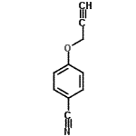 CAS 登录号：33143-80-5， 4-(2-丙炔-1-基氧基)苯甲腈