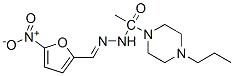 CAS#: 33165-18-3, N-[(5-Nitrofuran-2-Yl)Methylideneamino]-2-(4-Propylpiperazin-1-Yl)Acetamide