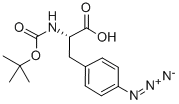 CAS#: 33173-55-6, 4-Azido-N-[(1,1-Dimethylethoxy)Carbonyl]-L-Phenylalanine