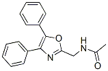 CAS 登录号：33178-39-1， N-[[4,5-二(苯基)-1,3-恶唑-2-基]甲基]乙酰胺