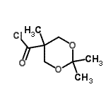 CAS#: 331810-11-8, 2,2,5-Trimethyl-1,3-Dioxane-5-Carbonyl Chloride