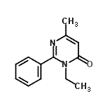 CAS 登录号：33192-83-5， 3-乙基-6-甲基-2-苯基-4(3H)-嘧啶酮