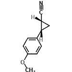 CAS#: 331941-37-8, (1R,2S)-2-(4-Methoxyphenyl)Cyclopropanecarbonitrile