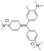 CAS#: 33231-00-4, [4-[(4-Dimethylaminophenyl)-(4-Dimethylazaniumylidene-3-Methyl-1-Cyclohexa-2,5-Dienylidene)Methyl]Phenyl]-Trimethylazanium Chloride