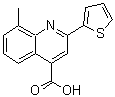 CAS#: 33289-45-1, 8-Methyl-2-(2-Thienyl)-4-Quinolinecarboxylic Acid