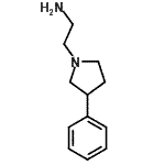 CAS 登录号：33304-29-9， 2-(3-苯基-1-吡咯烷基)乙胺