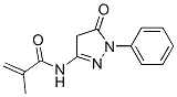 CAS#: 3331-54-2, 2-Methyl-N-(5-Oxo-1-Phenyl-4H-Pyrazol-3-Yl)Prop-2-Enamide
