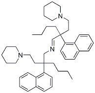 CAS#: 33310-62-2, 2-Naphthalen-1-Yl-N-[2-Naphthalen-1-Yl-2-(2-Piperidin-1-Ylethyl)Hexyl]-2-(2-Piperidin-1-Ylethyl)Hexan-1-Imine