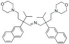 CAS 登录号：33310-70-2， 3-甲基-N-[3-甲基-2-(2-吗啉-4-基乙基)-2-萘-2-基丁基]-2-(2-吗啉-4-基乙基)-2-萘-2-基丁烷-1-亚胺