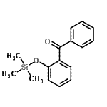 CAS 登录号：33342-95-9， 苯基{2-[(三甲基硅烷基)氧基]苯基}甲酮