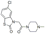 CAS#: 33354-22-2, 5-Chloro-3-[2-(4-Methylpiperazin-1-Yl)-2-Oxoethyl]-1,3-Benzothiazol-2-One