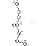 CAS#: 33363-87-0, Disodium 5-({4'-[(4-{[2,3-Diamino-4-({3-[(2,4-Diaminophenyl)Diazenyl]Phenyl}Diazenyl)Phenyl]Diazenyl}-2-Sulfonato-1-Naphthyl)Diazenyl]-4-Biphenylyl}Diazenyl)-2-Hydroxybenzoate