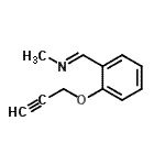 CAS#: 333785-09-4, (E)-N-Methyl-1-[2-(2-Propyn-1-Yloxy)Phenyl]Methanimine