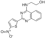 CAS#: 33389-36-5, 2-[[2-(5-Nitrothiophen-2-Yl)Quinazolin-4-Yl]Amino]Ethanol