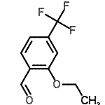 CAS 登录号：334018-36-9， 2-乙氧基-4-(三氟甲基)苯甲醛
