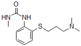 CAS 登录号：33406-68-7， 1-[2-(3-二甲基氨基丙基硫基)苯基]-3-甲基脲