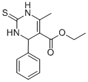 CAS#: 33458-26-3, Ethyl 6-Methyl-4-Phenyl-2-Thioxo-1,2,3,4-Tetrahydropyrimidine-5-Carboxylate