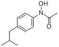 CAS 登录号：3347-48-6， N-羟基-2-[4-(2-甲基丙基)苯基]乙酰胺