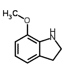 CAS#: 334986-99-1, 7-Methoxyindoline