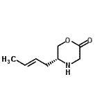 CAS#: 334994-41-1, (5R)-5-[(2E)-2-Buten-1-Yl]-2-Morpholinone