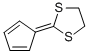 CAS#: 3357-53-7, 2-(2,4-Cyclopentadien-1-Ylidene)-1,3-Dithiolane