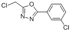 CAS#: 33575-82-5, 2-(Chloromethyl)-5-(3-Chlorophenyl)-1,3,4-Oxadiazole