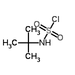 CAS 登录号：33581-95-2， (2-甲基-2-丙基)氨磺酰氯化物