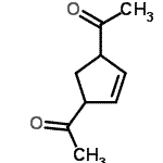 CAS#: 336101-00-9, 1,1'-(4-Cyclopentene-1,3-Diyl)Diethanone