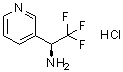 CAS#: 336105-46-5, (1S)-2,2,2-Trifluoro-1-(3-Pyridyl)Ethanamine Hydrochloride