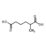 CAS#: 33659-32-4, 2-Methylhexanedioic Acid