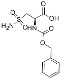 CAS 登录号：33662-45-2， N-alpha-Z-3-氨基磺酰基-L-丙氨酸