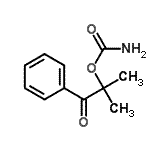 CAS#: 33664-82-3, 2-Methyl-1-Oxo-1-Phenyl-2-Propanyl Carbamate