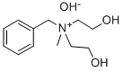 CAS 登录号：33667-49-1， 二(2-羟基乙基)-甲基-(苯基甲基)铵氢氧化物