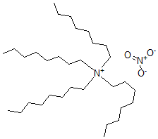 CAS 登录号：33734-52-0， 四辛基铵硝酸盐