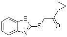 CAS#: 337488-10-5, 2-(1,3-Benzothiazol-2-Ylsulfanyl)-1-Cyclopropylethanone