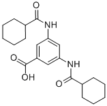 CAS#: 337501-82-3, 3,5-Bis-(cyclohexanecarbonyl-amino)-benzoic acid