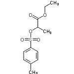 CAS 登录号：33798-77-5， 乙基2-{[(4-甲基苯基)磺酰基]氧基}丙酸酯
