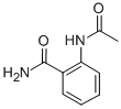 CAS 登录号：33809-77-7， 2-(乙酰氨基)苯甲酰胺