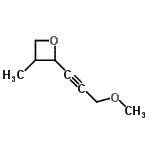 CAS#: 33879-53-7, 2-(3-Methoxy-1-Propyn-1-Yl)-3-Methyloxetane