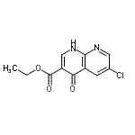 CAS#: 339064-69-6, Ethyl 6-Chloro-4-Oxo-1,4-Dihydro-1,8-Naphthyridine-3-Carboxylate